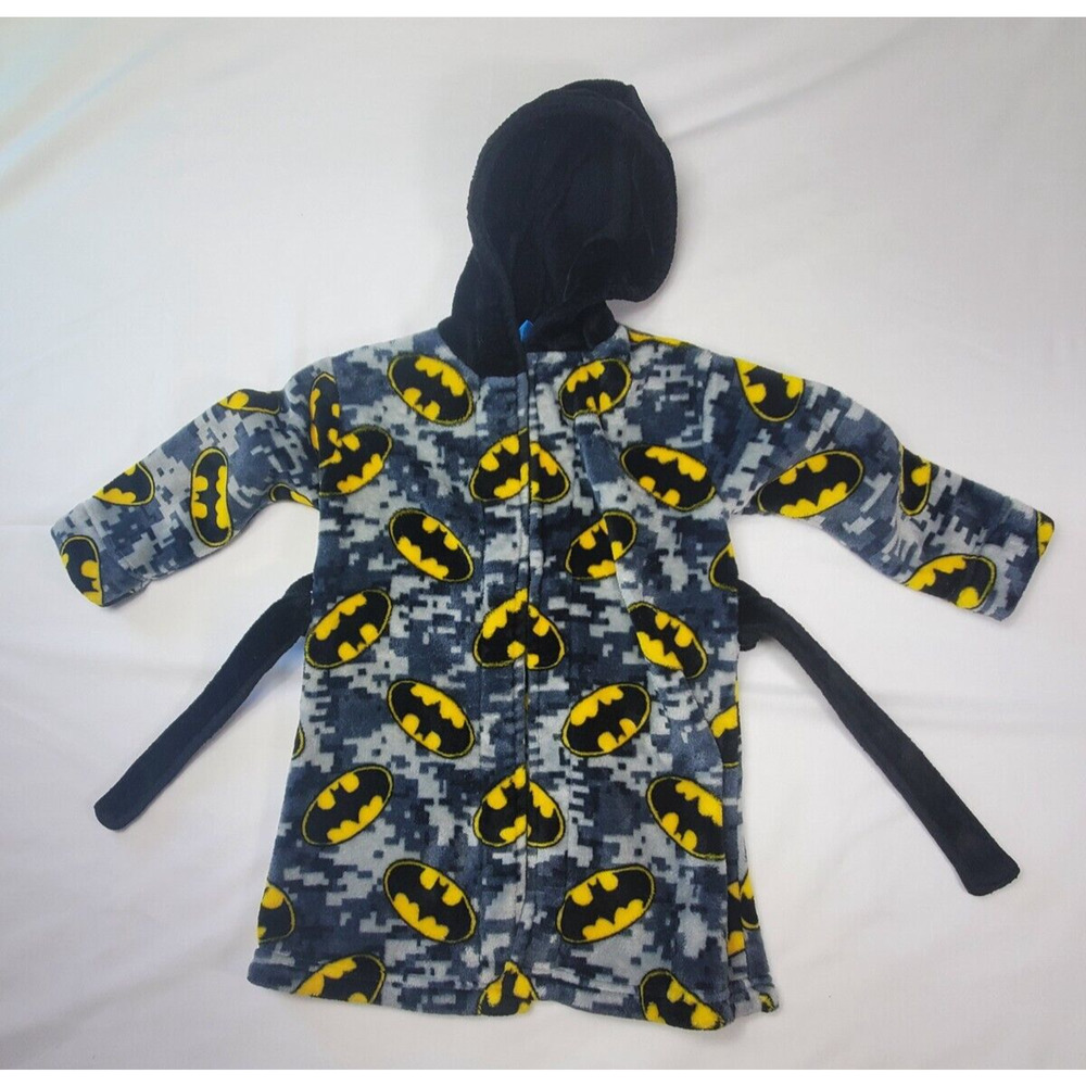 Batman Boys Robe With Hood Size 3T